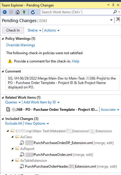 Select source branch